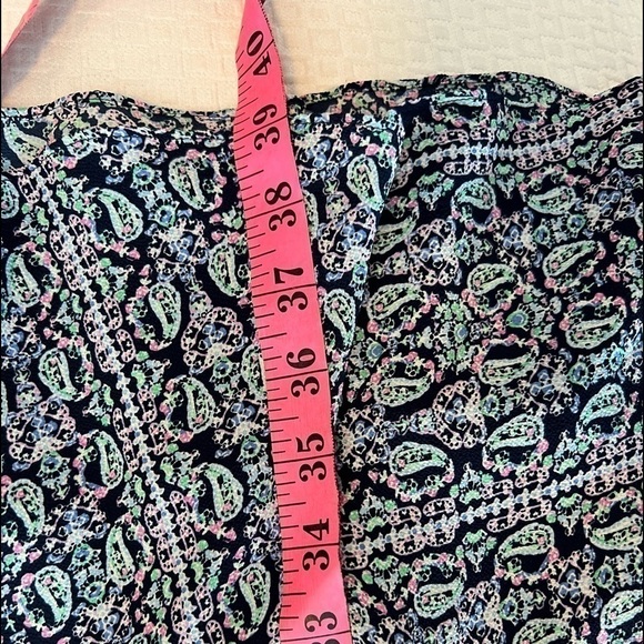 Talbots Blue Paisley Dress - Picture 15 of 15